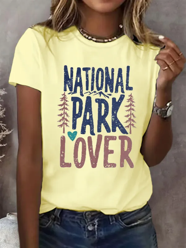 National Park Lover Comfort Colors T-Shirt