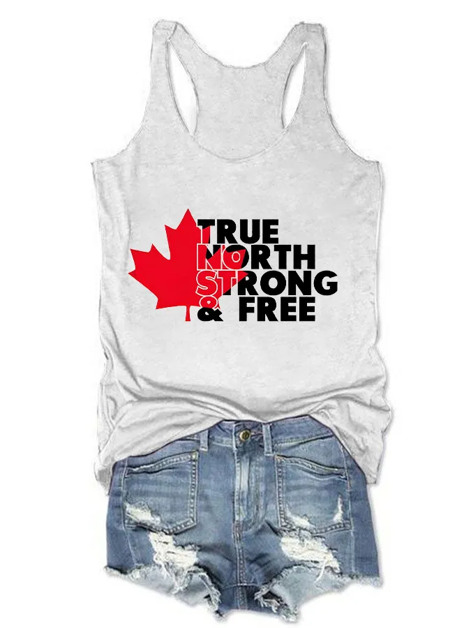 Women's True North Strong And Free Crew Neck Vest