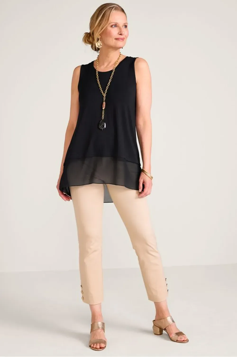 Eden Tiered Sleeveless Tunic