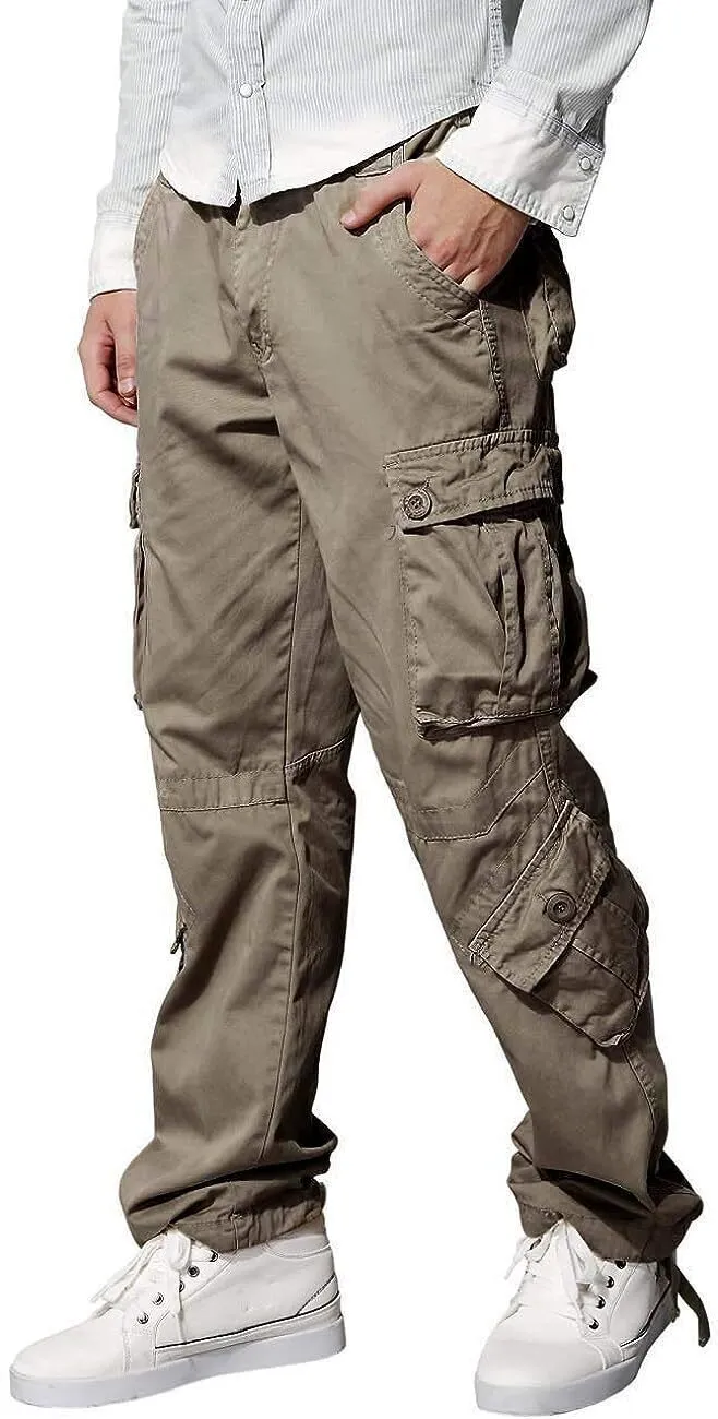 8 - Pack Match Men's Wild Cargo Pants