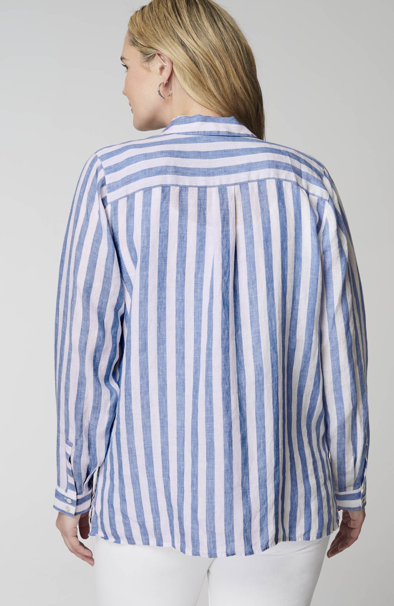 Everyday Linen Button-Front Shirt