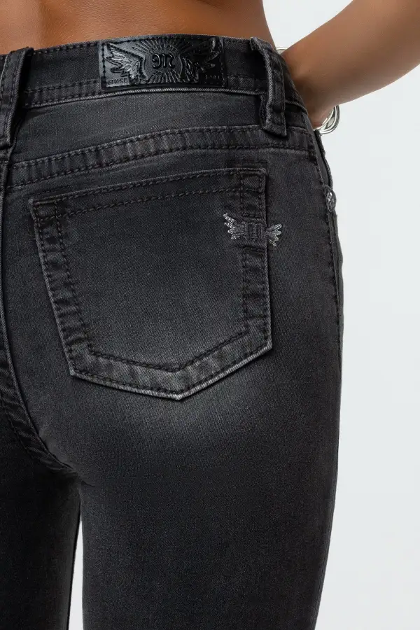 Noir Jane Skinny Jeans