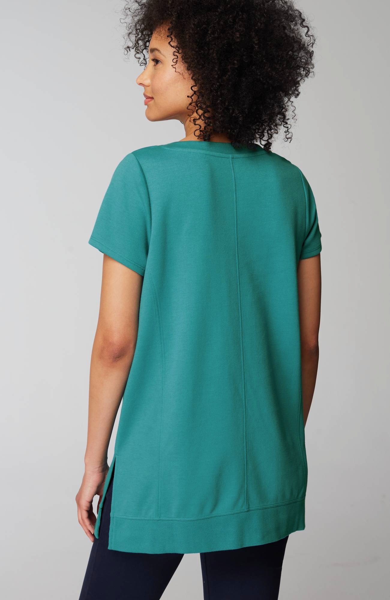 Fit Double-Knit Tunic