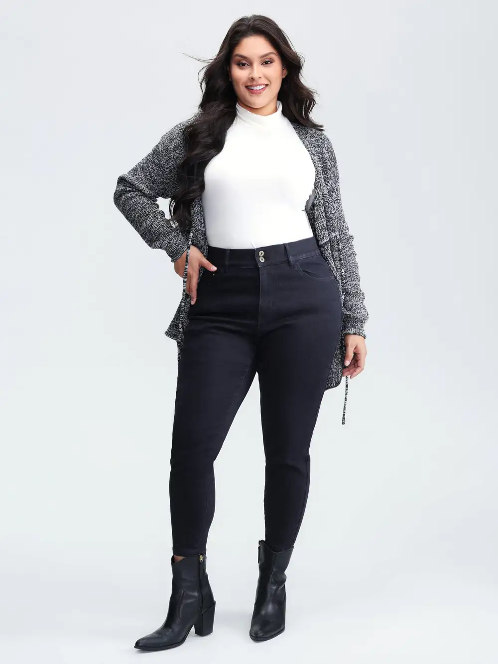 Supersoft Butt-Lifting Stretchy Skinny-Fit Jeans