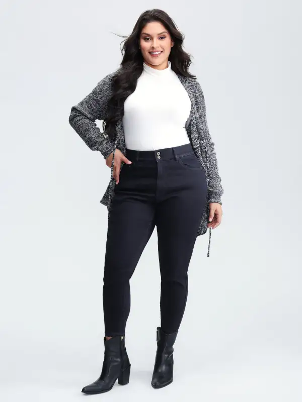 Supersoft Butt-Lifting Stretchy Skinny-Fit Jeans