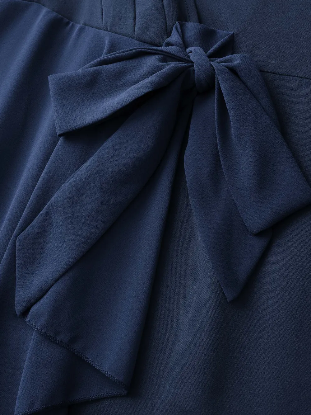 Chiffon Flutter Sleeve Tummy-Friendly Jumpsuit