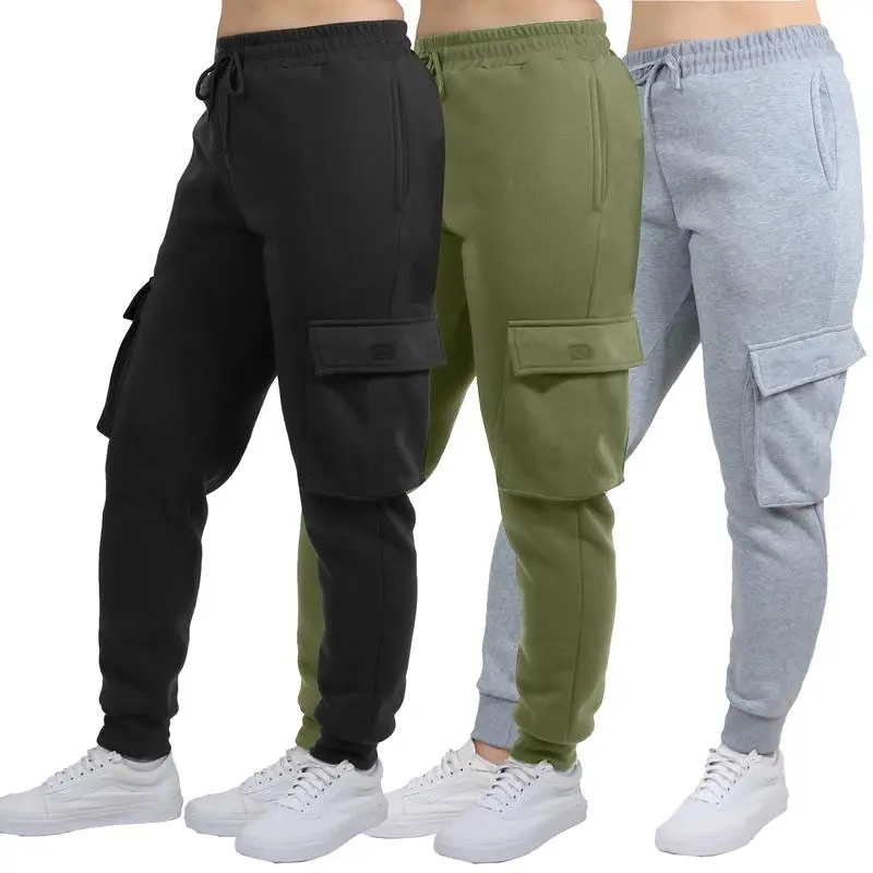 Women's Fleece Lined Cargo Jogger Sweatpants