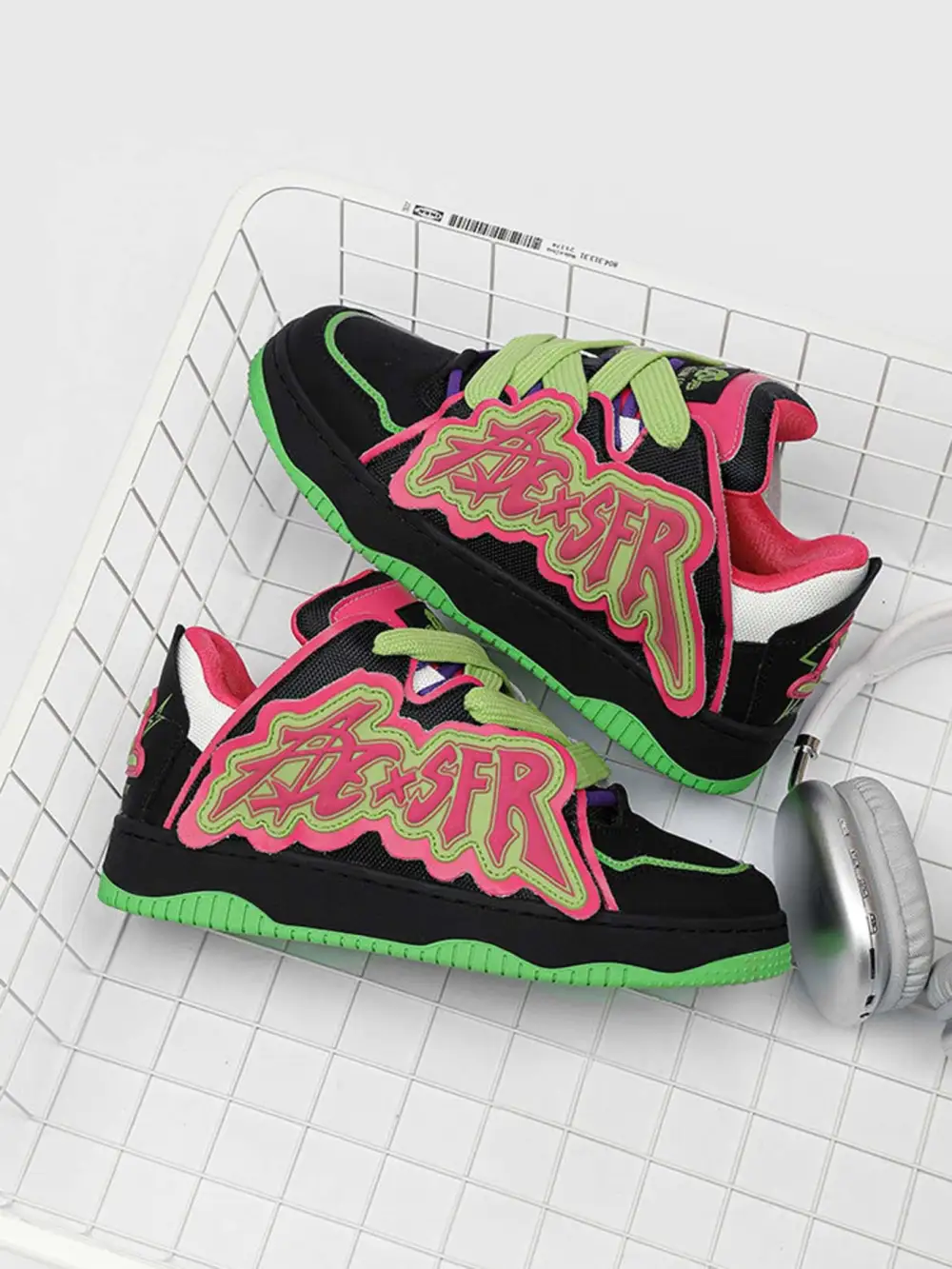 High Street Thick Bottom Board Shoes -1591