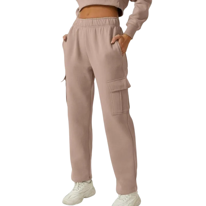 Women Loose sweatpants with pockets, suitable for daily wear