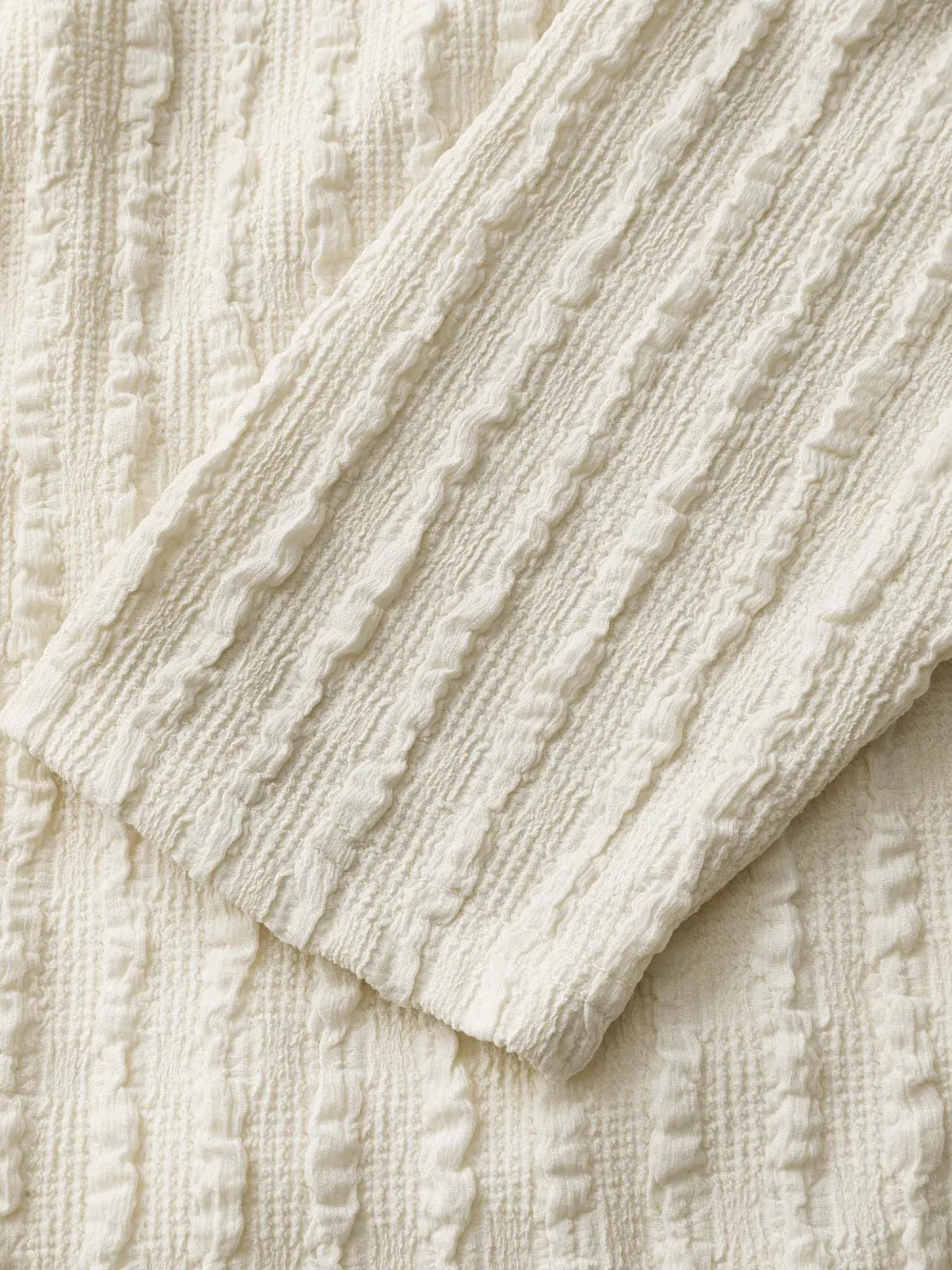 Textured Waist-Tie Stretchy Midi Dress