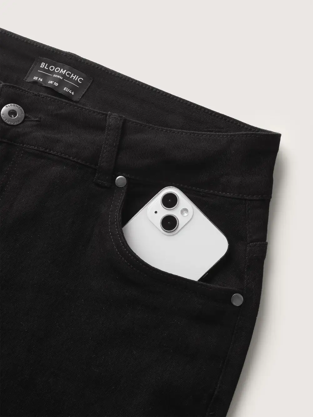 Skinny Very Stretchy High Rise Black Wash Sculpt Waist Jeans