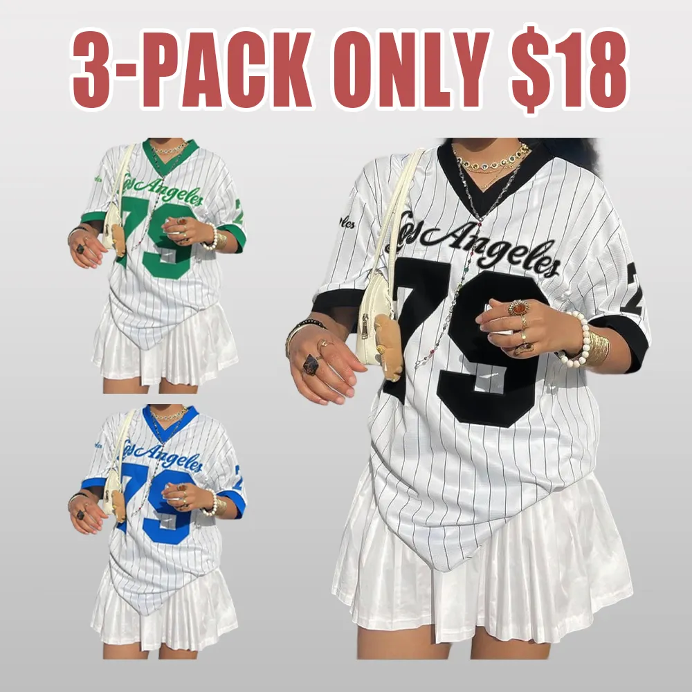 Women's V-Neck Graphic Tee – Comfy Everyday Summer Top