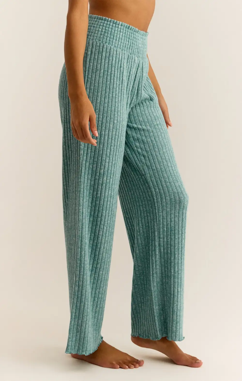 Dawn Smocked Rib Pant