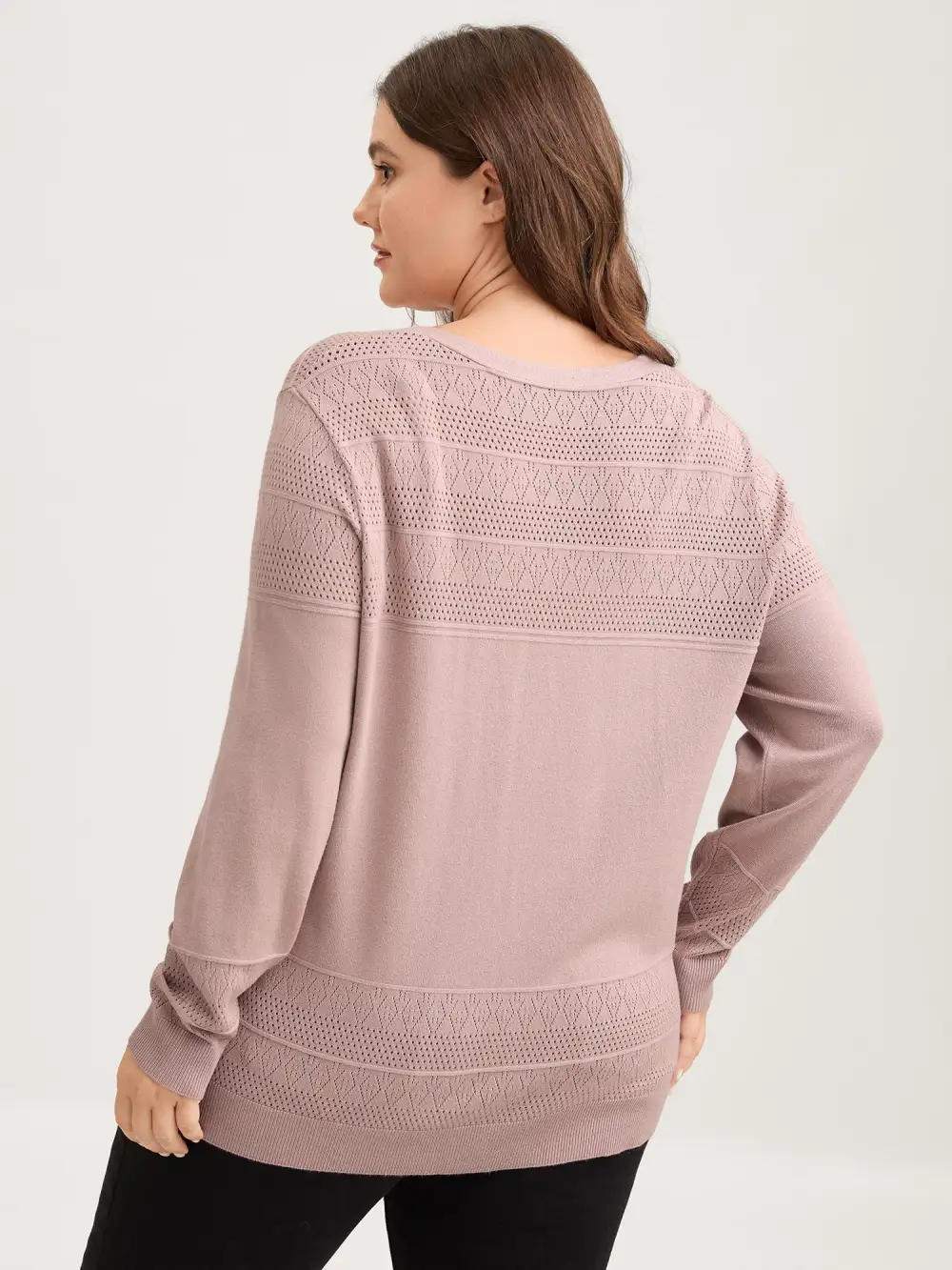 Supersoft Textured Button Long Sleeve Knit Cardigan