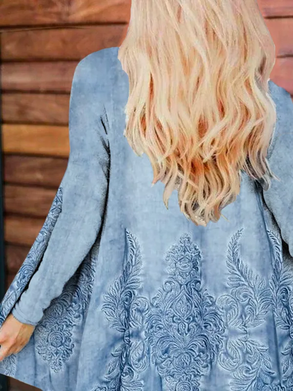 (Clearance Sale⚡) Casual Random Print Kimono
