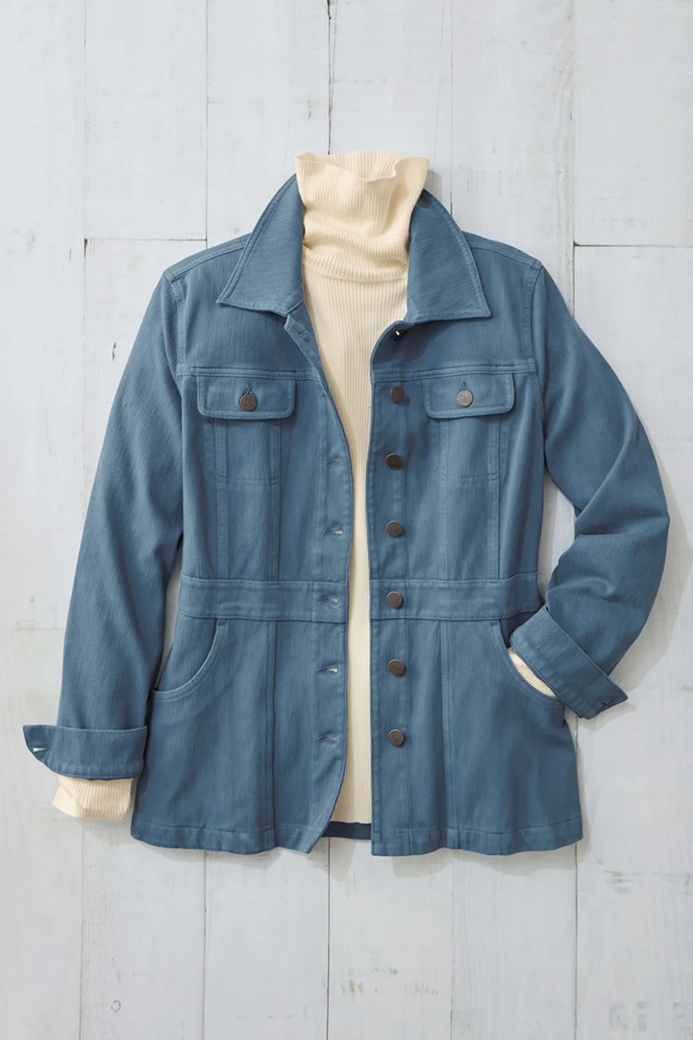 Urban Trails Knit Denim Jacket