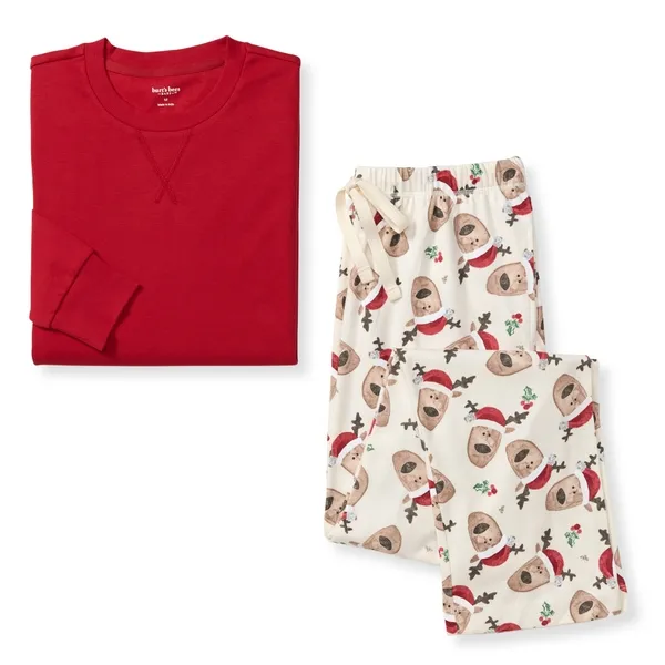 Hot Cocoa Fair Isle Matching Organic Cotton Pajamas