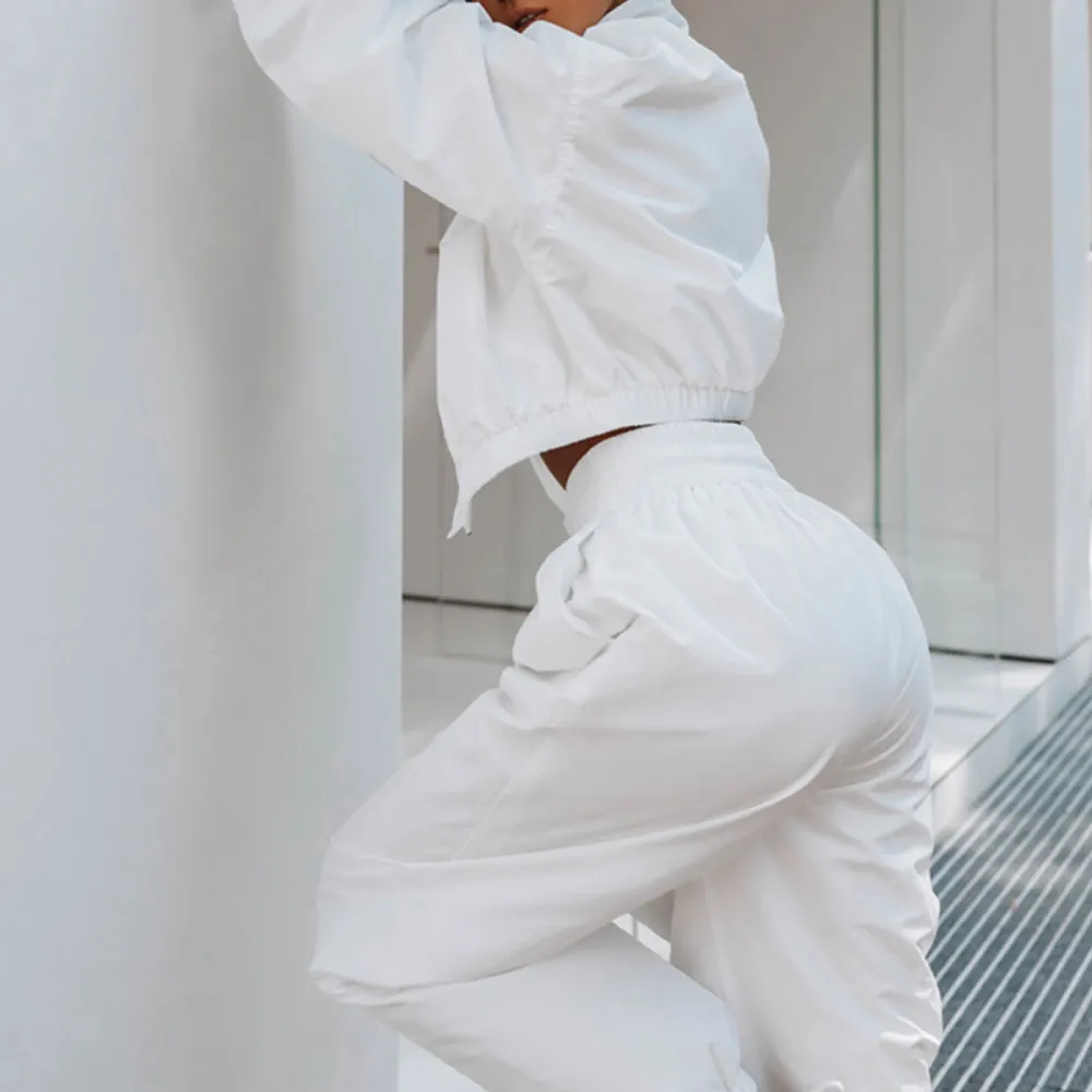 Cardigan Long-sleeved Top Loose Trousers Two-Piece Suit