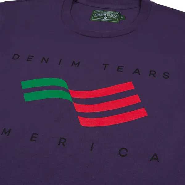 Denim Tears America Sportswear Tee Purple