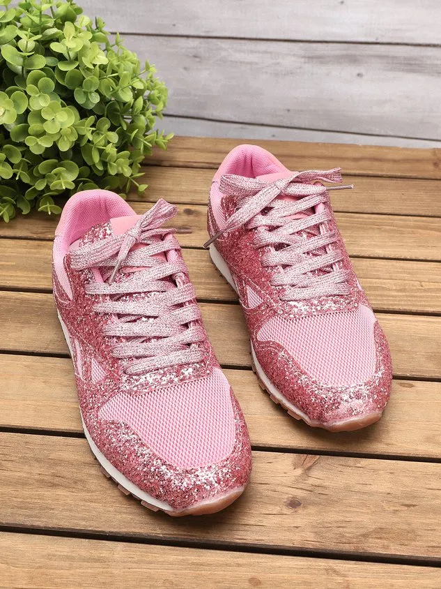 Women Muffin Rhinestone New Crystal  Platform Sneakers