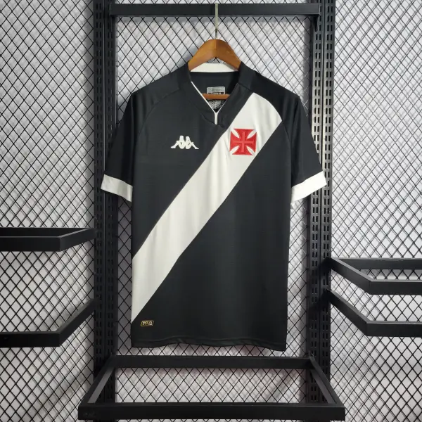 Camisa Vasco da Gama Home 22/23 - Preta e Branca
