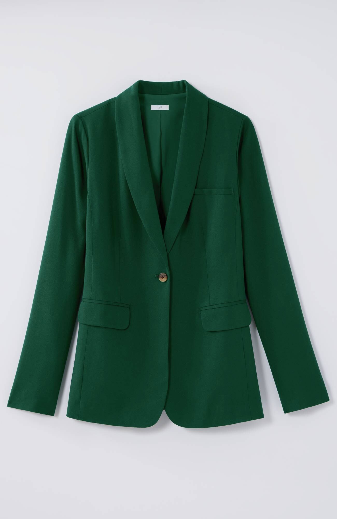 crepe blazer