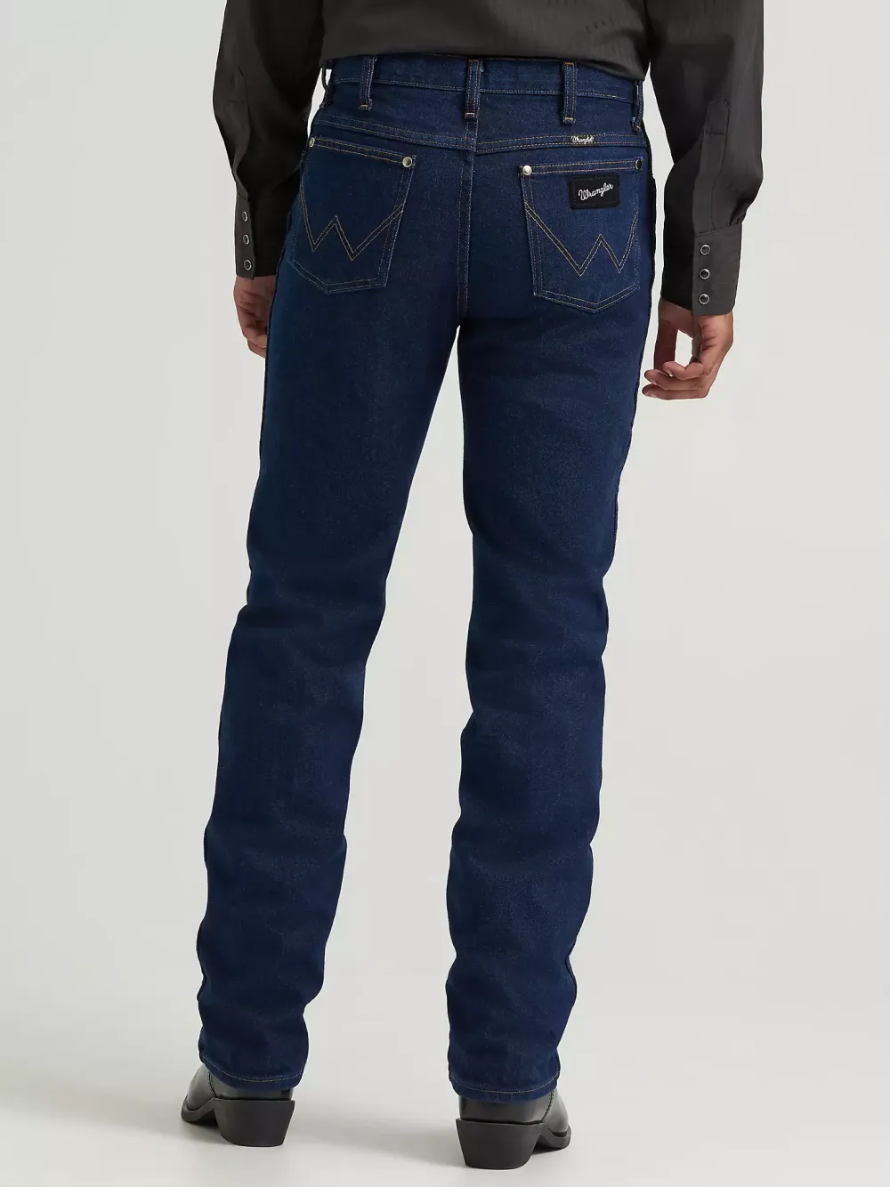 COWBOY CUT SILVER EDITION SLIM FIT JEAN IN BLACK