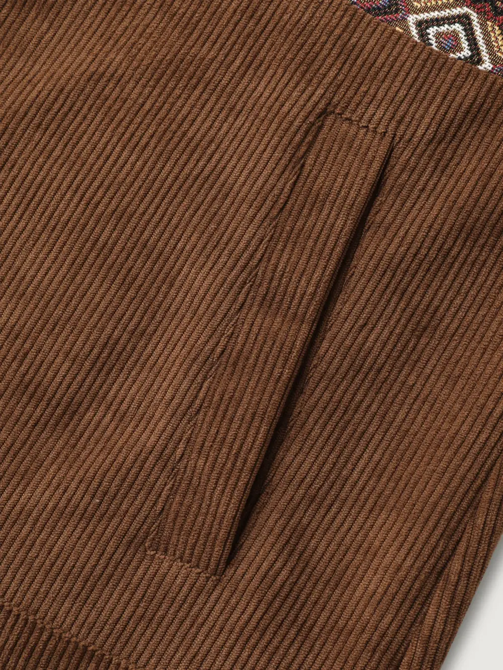 Rodeo Boho Print Button Front Jacket