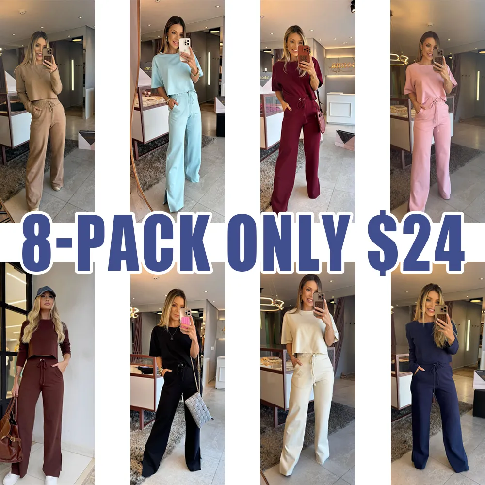 Women's Casual Loose Fit Top – Short Sleeve Round Neck Tunic Shirt