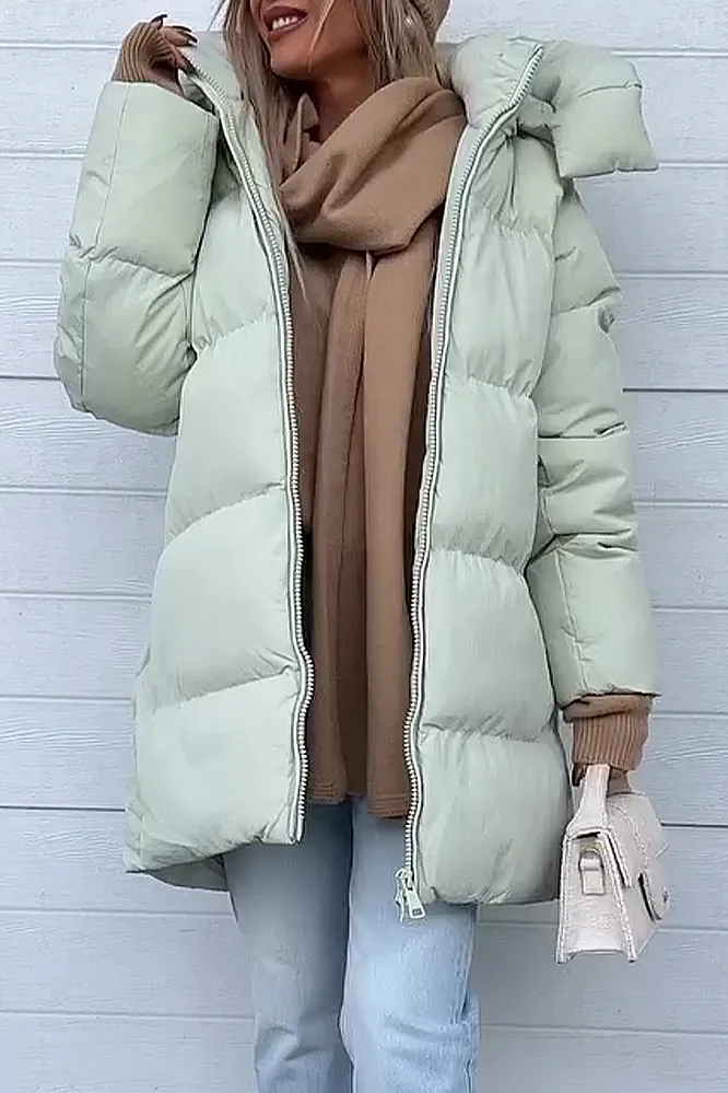 Women's casual down jacket
