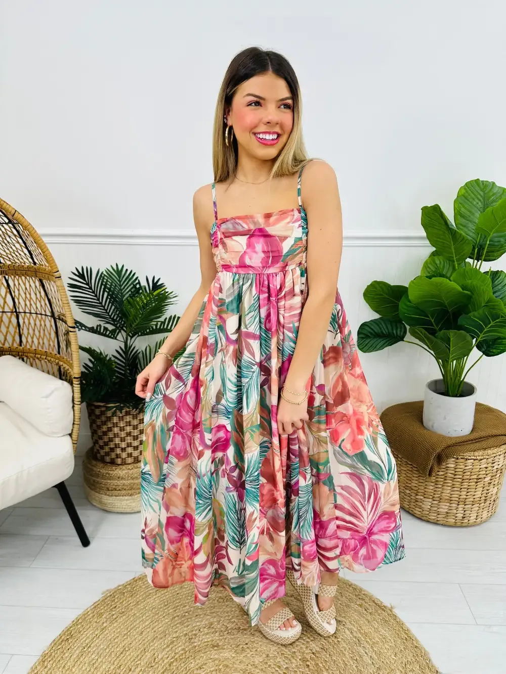 Tropical Whispers Dress