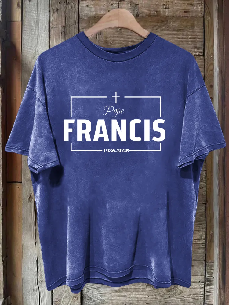 Men's 1936-2025 Print Short Sleeve Round Neck Cotton T-Shirt