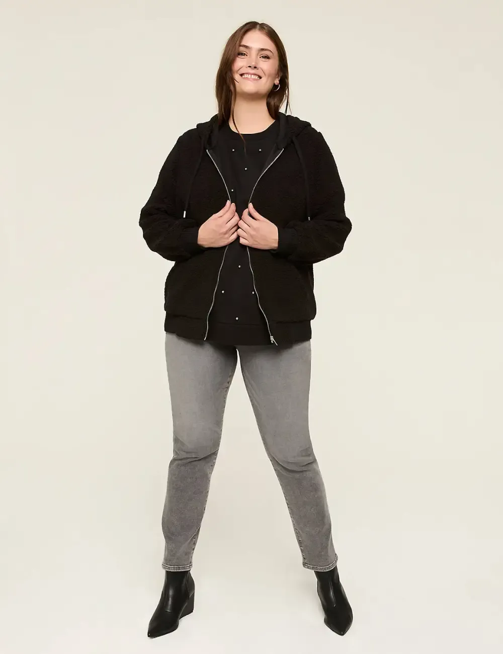 Sherpa Full-Zip Hoodie