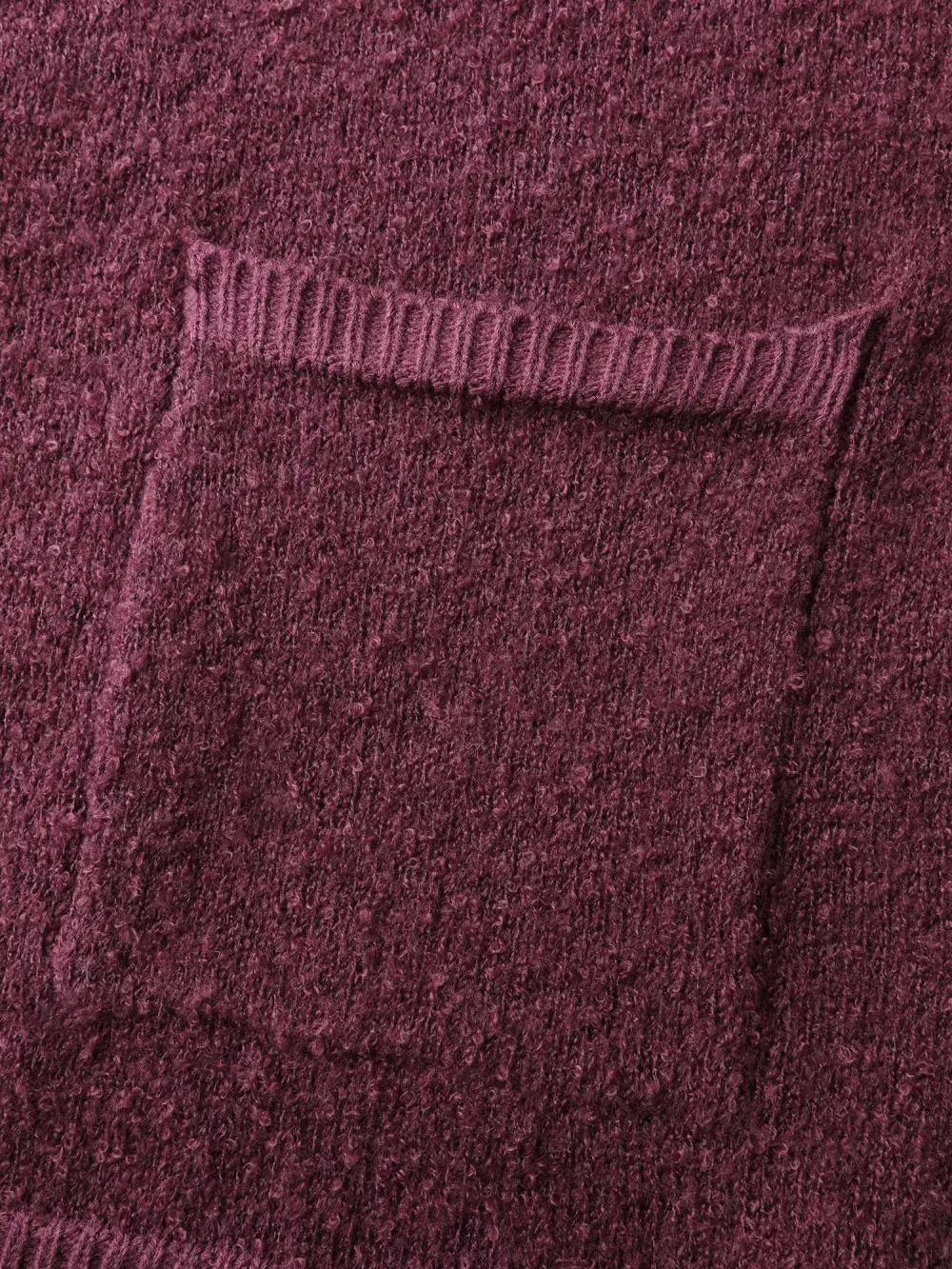 Textured Button Pockets Knit Cardigan