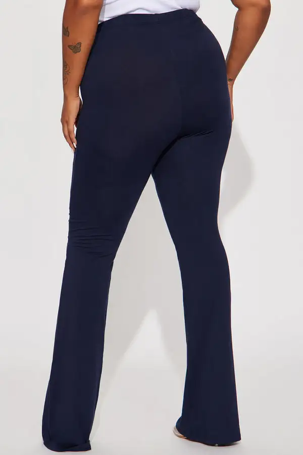 Tall Adriana Flare Pant - Navy