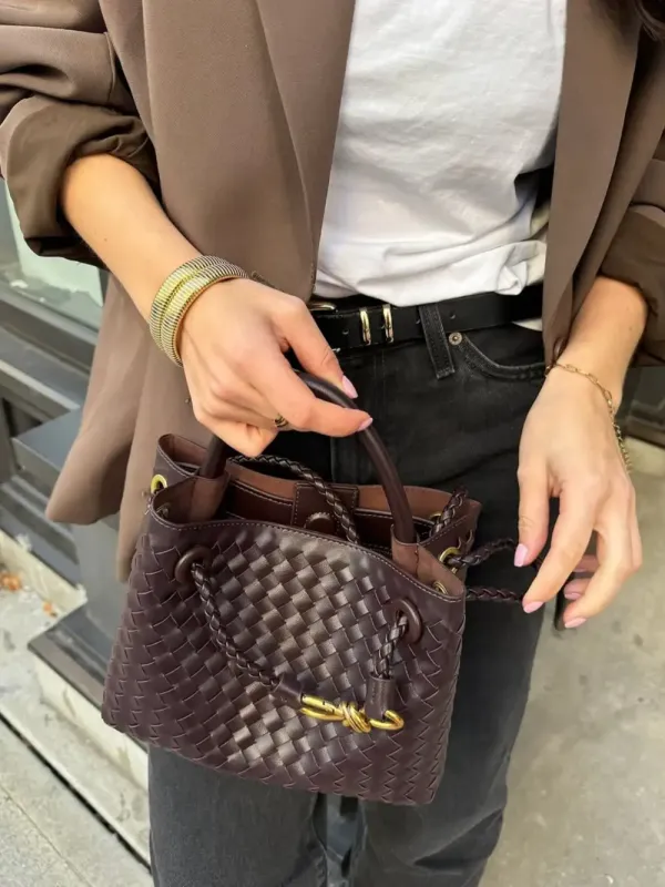 Billie Mini Woven Bag Small
