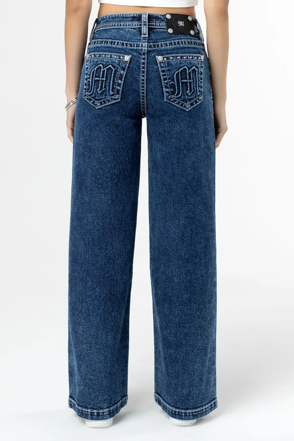 Going Rouge Wide Leg Jeans