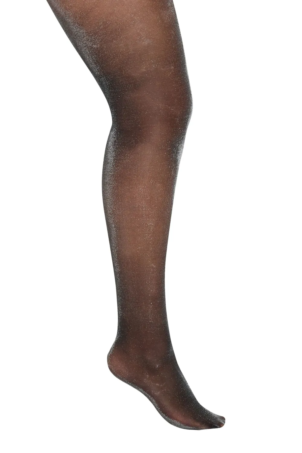 YOURS Curve Black Sparkle Sheer 40 Denier Tights