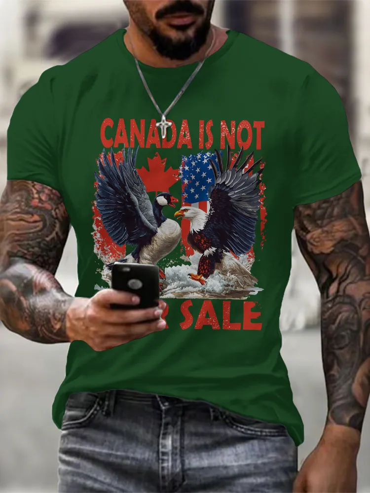 Men'S We Are Strong Canada Is Not For Sale T-Shirt