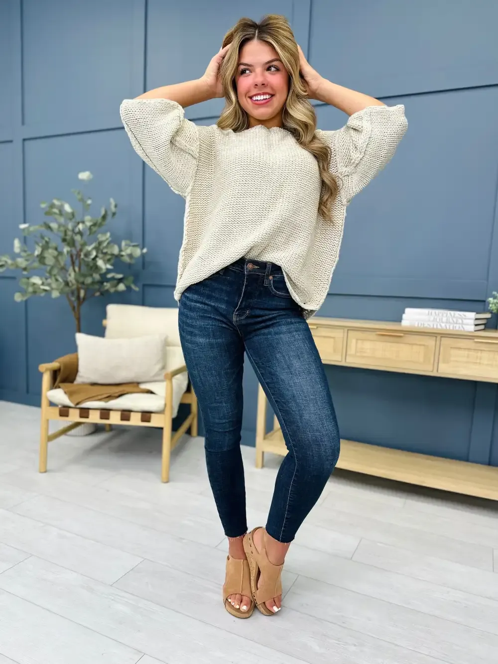 Judy Blue The Trifecta Tummy Control And Butt Lifting Skinny Jeans in REG/CURVY