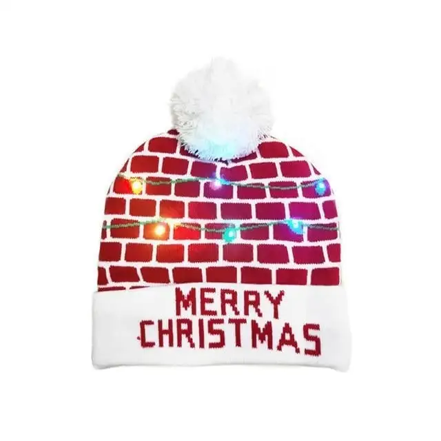 🎅 LED Knitted Christmas Hat