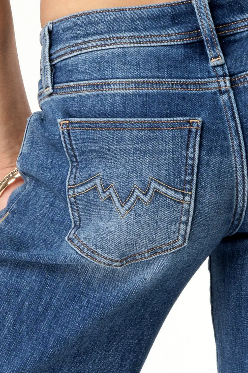 Double Fleur Wide Jeans