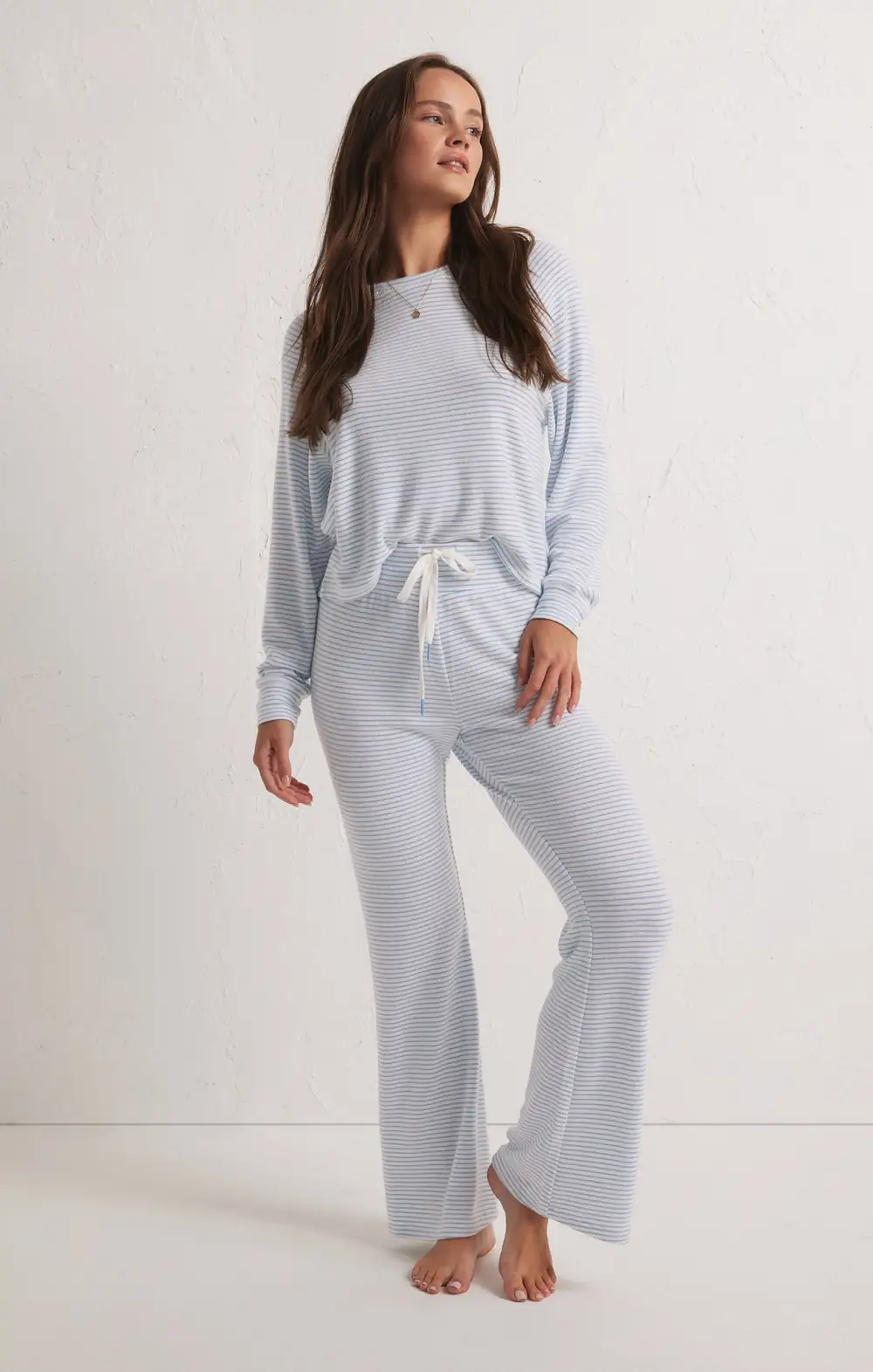 Staying In Stripe Long Sleeve Top