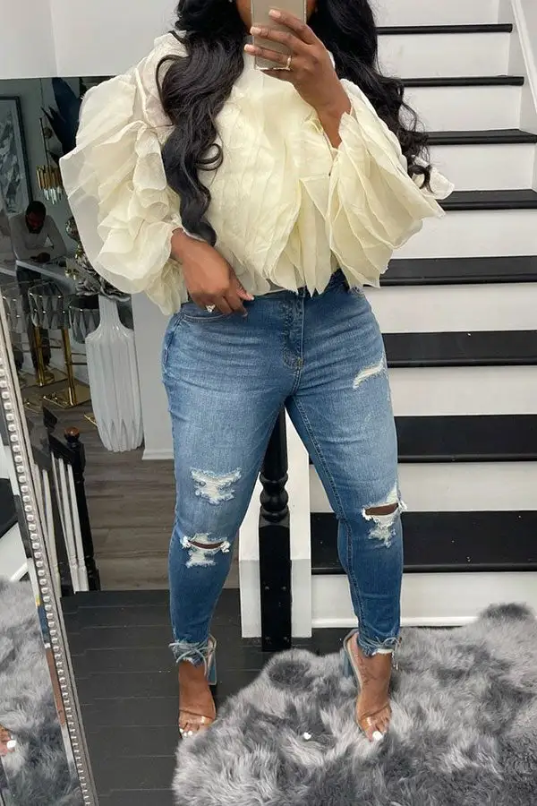  Stylish Layered Blouse