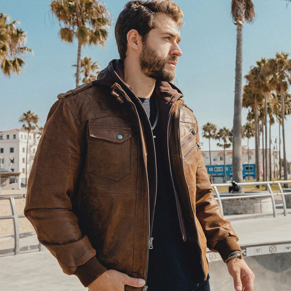 'Mysteron' Leather Jacket