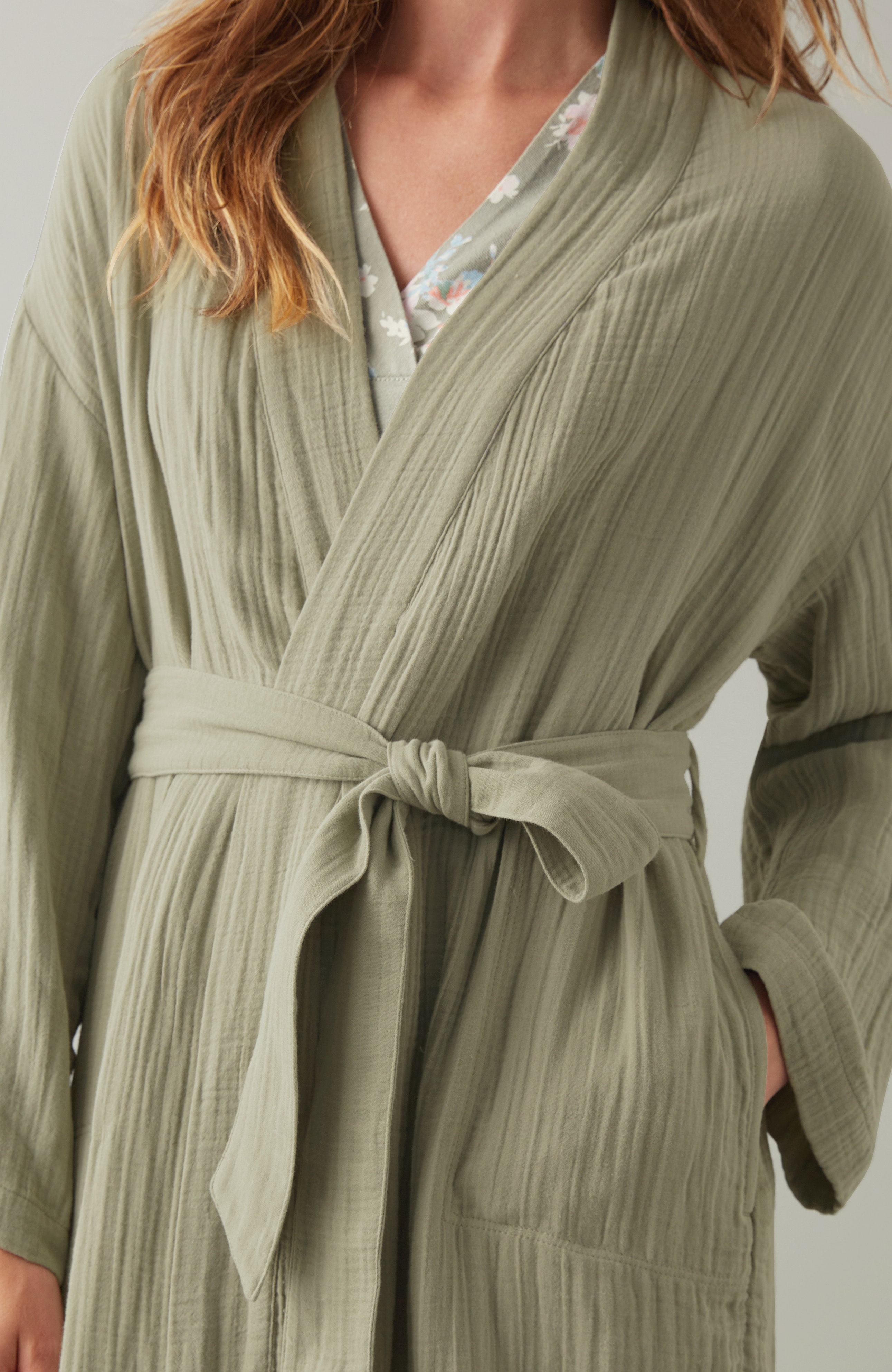 Sleep Cotton-Gauze Robe