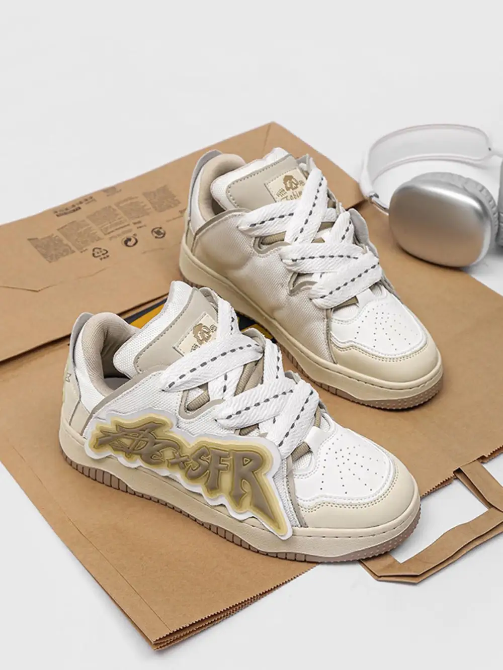 High Street Thick Bottom Board Shoes -1591