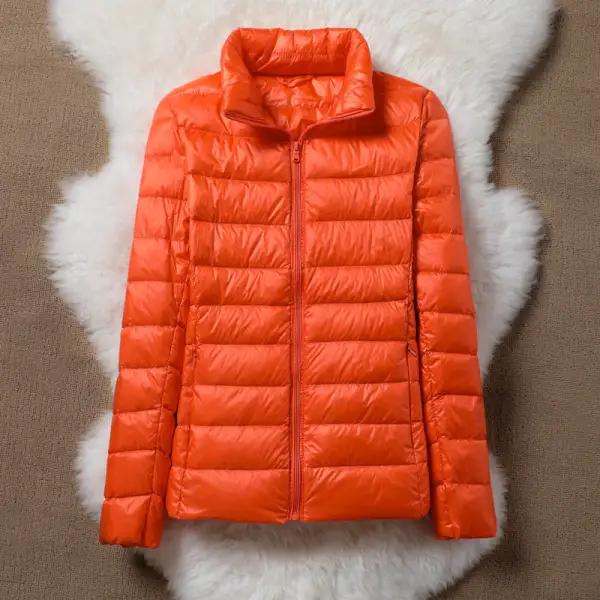 Ulla Lightweight Jacket | Orange