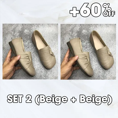 Women’s Leather Soft-soled Non-slip Shoes