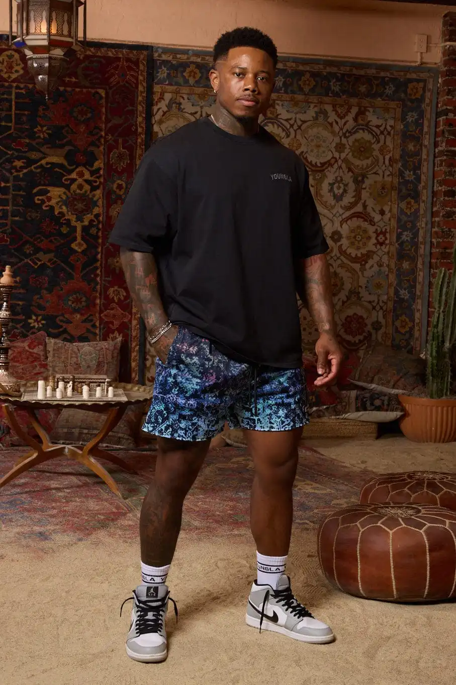 1112 - Persian Rug Shorts